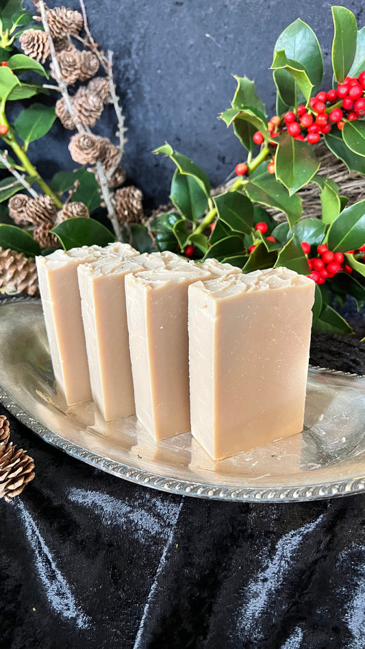 Frankincense & Myrrh Coven Made Cold Process Soap 7 oz.