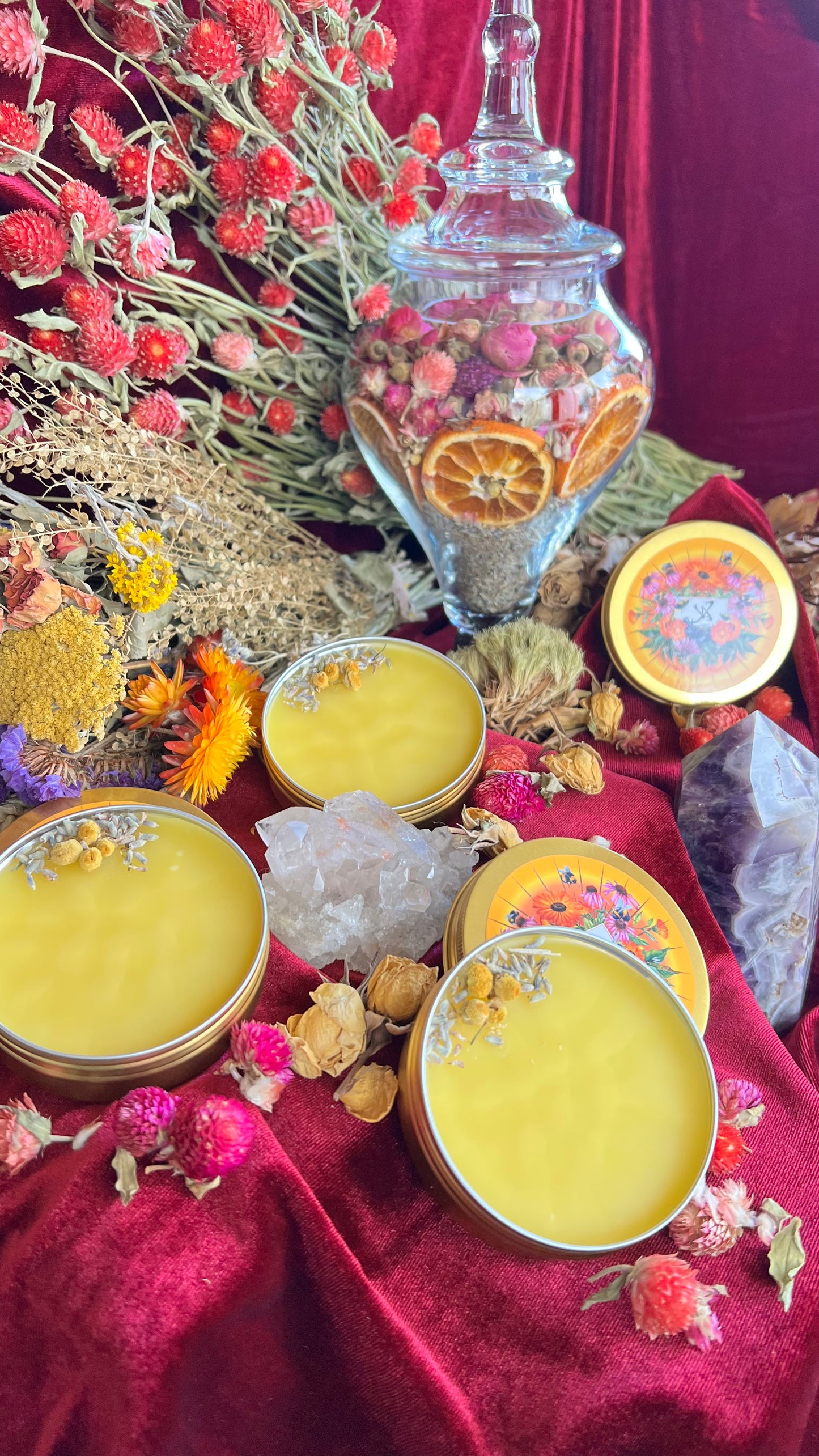 Golden Hour Floral Facial Balm