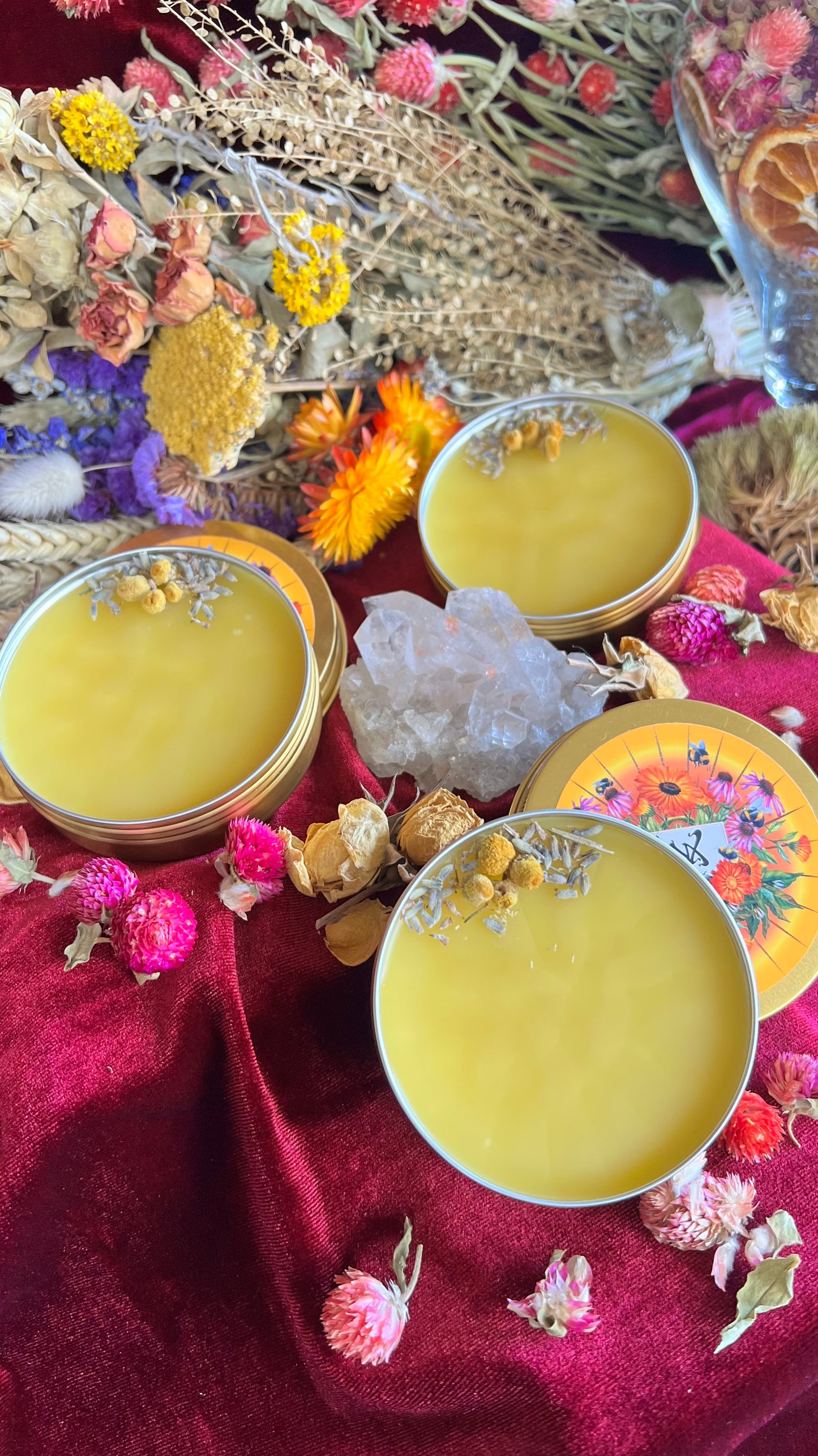 Golden Hour Floral Facial Balm