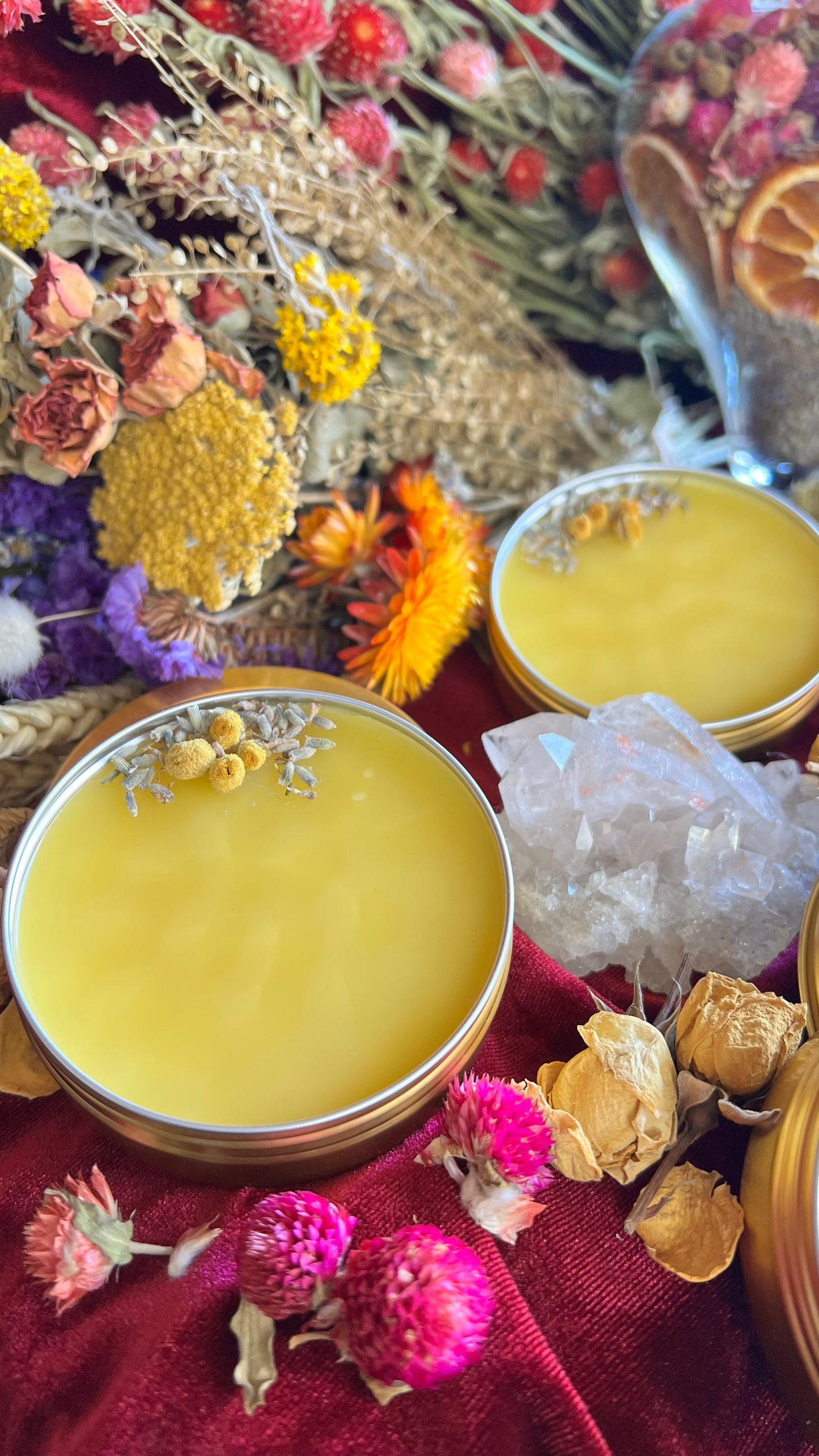 Golden Hour Floral Facial Balm