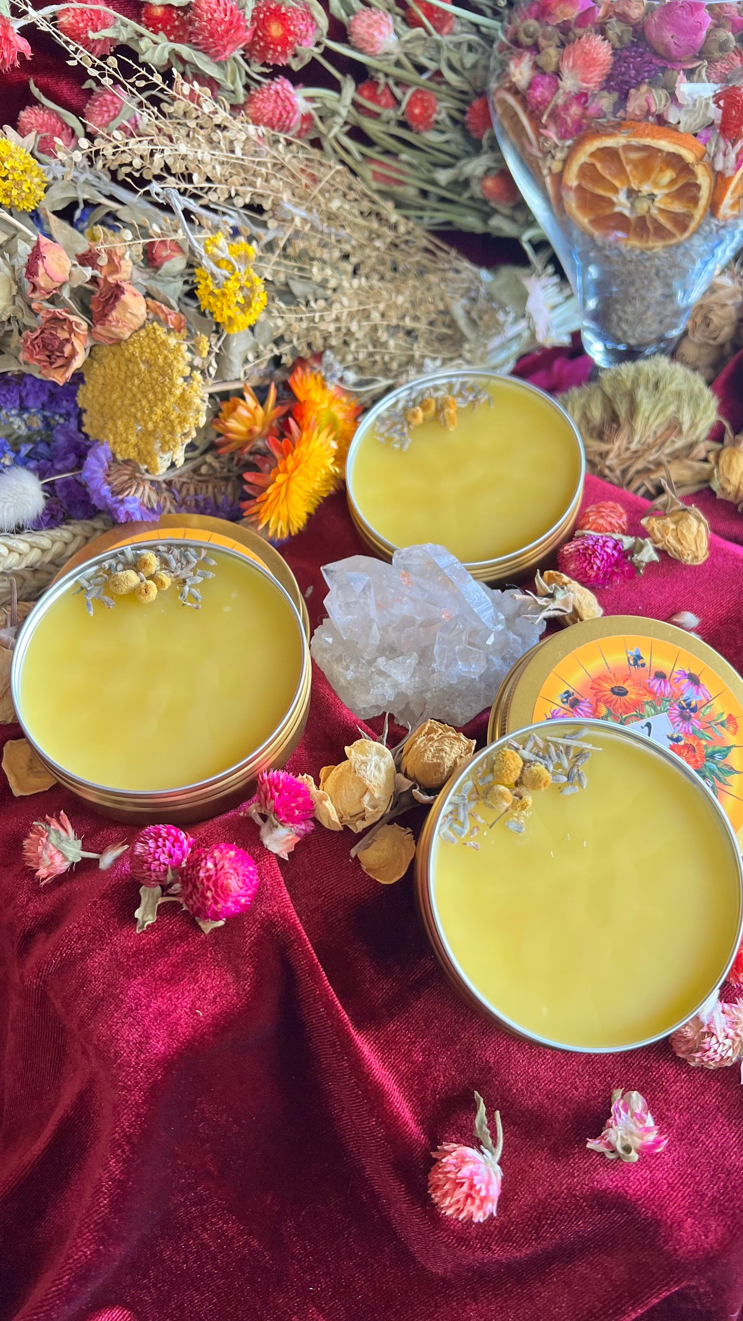 Golden Hour Floral Facial Balm